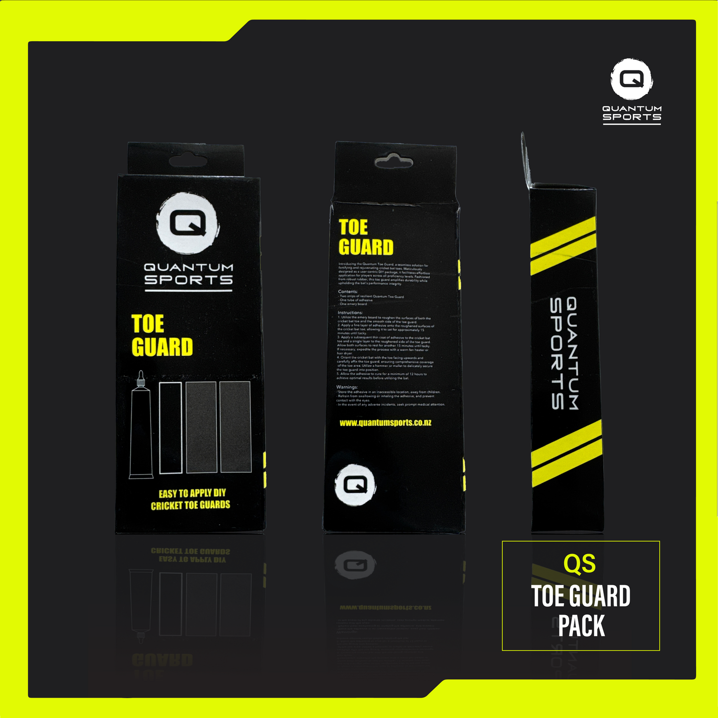[QuantumSports] Toe Guard Pack